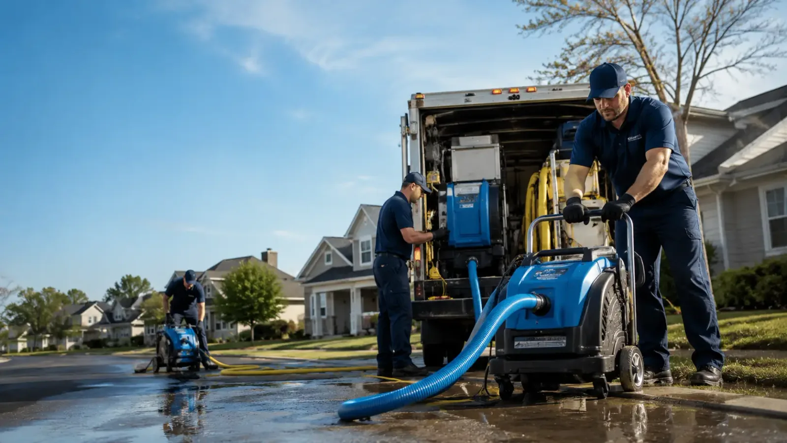 Flood Damage Cleanup in Belleville, WV